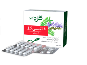 قرص فلکسی گل  گل دارو 30 عددی