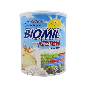 بیومیل سرآل برنج فاسبل به همراه شیر از 6 ماهگی