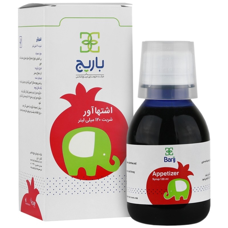 شربت اشتها آور باریج اسانس 120 میلی لیتر